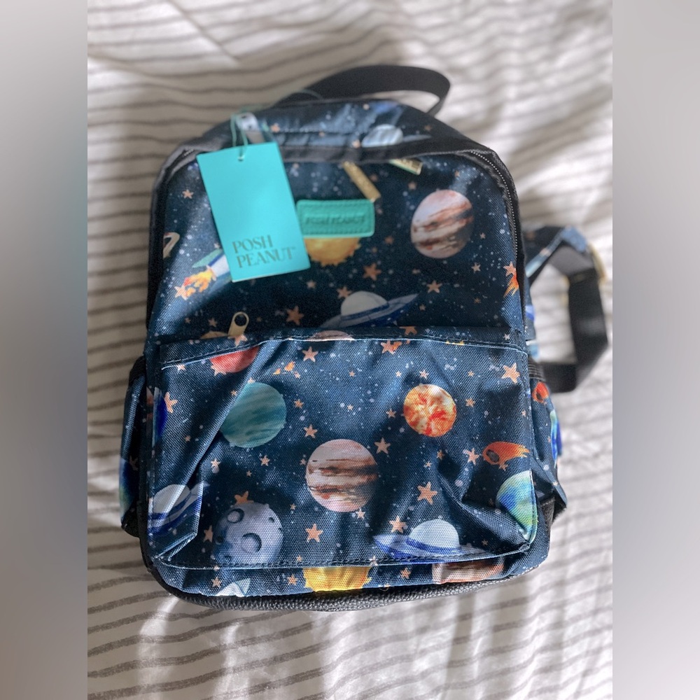Posh Peanut Mini Backpack “Cosmic Galaxy”